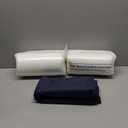 AAAAAcessories Outdoor Seat Cushions for Chairs, Waterproof, Fade-Resistant, 20" x 18" x 3", Patio Furniture Replacement Cushions, Set of 2, Navy Blue