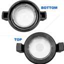R0448800 Locking Ring Lid with Lid Seal Replacement for Zodiac Jandy Plushp, Waterfeature, Maxhp Series Pump Models Phpf/Phpm, Wftr, Mhpm,Clear Pool Pump Lid Clamp Kit