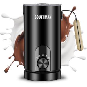 Milk Frother Electric 5 in 1 - Automatic Milk Frothers 350ml Large Capacity Milk Steamer and Frother Milk Heater and Warmer Hot & Cold Milk Foamer Maker for Latte Coffee Chocolate Machine