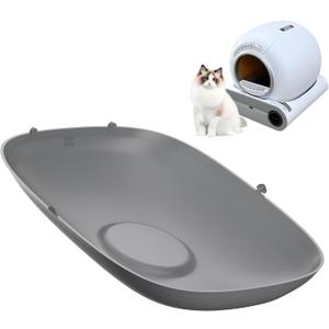 Silicone Cat Litter Mat Accessory Part, Waterproof Cat Litter Pad Replacement Part for Easy Cleaning of Automatic Self Cleaning Litter Boxes