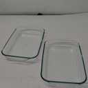 Pyrex Basics Con Tapa | Fuente Rectangular 33,5x22,6x5 cm - 2,8 l 2Pcs