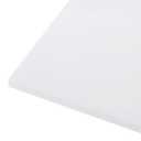 48" x 24" x 1/4" HDPE Plastic Sheet, High Density Polyethylene Sheet Cutting Board White Solid Block, [for DIY, Home Floor]