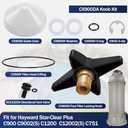 CX900G Pool Filter Locking Knob & CX900DA CX900F ECX1322A Replacement for Hayward Star Clear Plus Cartridge Filter and Separation Tank Models C900 C9002(S) C1200 C12002(S) C751
