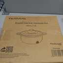 Overmont Enameled Cast Iron Dutch Oven - 7QT Pot with Lid Cookbook & Cotton Potholders - Heavy-Duty Cookware for Braising, Stews, Roasting, Bread Baking 