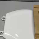 Gerber Universal Elongated Toilet Seat with Cover, Soft Close, Top Mount, Easy Install, Heavy-Duty Plastic, Adjustable Fit for Standard Elongated Toilets, Fade-Resistant, White G0099849