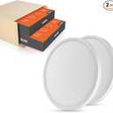 TALOYA 2 Pack 12 Inch LED Flush Mount Ceiling Light Fixture for Living Room Basement Closet Hallway Laundry Room Porch,20W Equivs to 200W 3000k/3500K/4000k/5000K/6500k