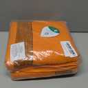 BELIZZI HOME Ultra Soft 2 Pack Oversized Cotton Bath Towels, 28x55 inches, Orange