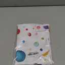 Colorful Polka Dot Valances Window Treatment Farmhouse Decor, Watercolor Color Point Rod Pocket Valance Curtains for Living Room, Bedroom, Kitchen, 54" W x 18" L - 1 Panel