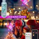 11.8" Christmas Tree Topper Star with APP & Remote Control, Color Changing Tree Topper Star Lighted with Music Sync, DIY Modes, Dimmable, Timer for Indoor Christmas Tree Decoration