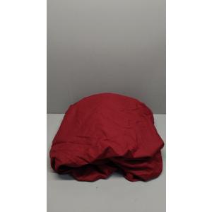 1Pack Fitted Sheet Size California King Color Dark Red