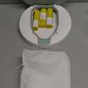 SunnySmile portable, foldable potty seat for toddler, Training Toilet Seat Emergency Toilet for Car, Camping, Outdoor, indoor (grey, small) (Gray)