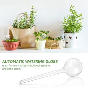7 Pcs Clear Plant Watering Globes,Plastic Self Watering Bulbs Ball,Garden Water Device for Plant Indoor Outdoor(Small)