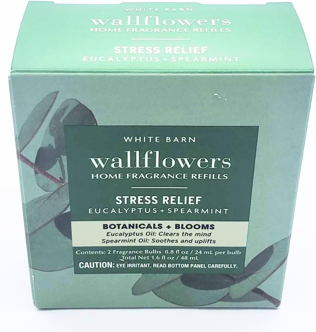 Generic White Barn Wallflowers Home Fragrance Refills 2 Bulbs (Stress Relief)