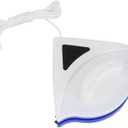 Window Glass Tool,Magnetic Glass Cleaner Doublesided Magnetic Window Cleaner Wiper Brush,Useful Glass Tools,Squeegee Washing Kit Equipment