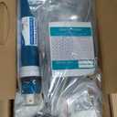 iSpring RCC7AK, NSF Certified, 75 GPD, Alkaline 6-Stage Reverse Osmosis System, pH+ Remineralization RO Water Filter System Under Sink, Patented Top-Mounted Faucet Design for Easy Installation (Brushed Nickel Faucet)