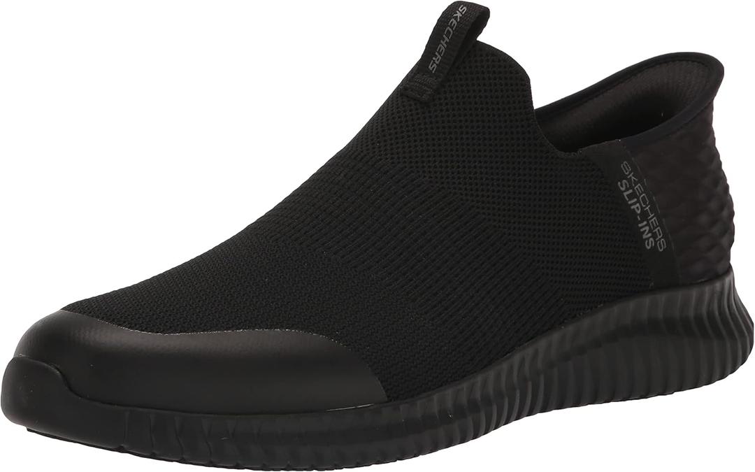 Skechers Men's Hands Free Slip-Ins Cessnock-Rylind SR Food Service Shoe (11.5 Wide, Black)