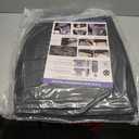 Car Seat Covers, Breathable & Waterproof Faux Leather Automotive Seat Covers for Cars SUV Truck Sedan, Universal Anti-Slip Driver Seat Cover with Backrest (2 PCS Front Seat, Black)