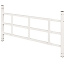 Segal Fixed Window Guard, 31 in. - 54 in. x 15-1/4 in., Steel, White, 3-bar, Non-egress