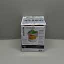 Proctor Silex Electric Citrus Juicer Machine, Large 34 oz. Pitcher, Pressure Activated, 2 Reamers for Big and Small Fruit, Pulp Control, for Orange, Lemon, Grapefruit Juice, White & Green (66340)