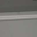 1" Cordless Mini Blinds, White Vinyl Light Filtering Blinds, 33" W x 36" H, Ideal for Indoor Windows, Office, Kitchen, Bathroom & Living Room