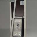 2 x Rustic Toilet Paper Holder Wall Mount - 6.69"x2.95" Solid Wood Bathroom Tissue Paper Roll Hoder with 5.7" Stainless Steel Rod, Farmhouse Paper Towel Holder for Small Space