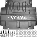 FL3Z-5D032-D Engine Splash Guard Shield Grill Compatible with Ford F-150 2.7L 3.3L 3.5L 5.0L 2015-2022 Replace# FL3Z-5D032-E FL3Z-5D032-A Lower Front Splash Shield Please Check The Model