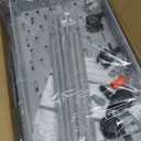 SPACEKEEPER Rolling Storage Cart 3 Tier Bathroom Cart Organizers with Wheels Laundry Room Organization Mobile Shelving Unit Utility Cart Storage Shelves Multi-Functional for Office, Home, Gray (Grey)