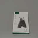 UGREEN for Magsafe Wallet, Magnetic Phone Wallet Compatible with iPhone with Finger Loop Grip, Adjustable Stand Compatible with iPhone 17 16 15 14 13 12 Series (Mini Not Included), Black