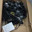 EDISHINE 96ft Smart Christmas Outdoor String Lights, Color Changing Light 36 RGBW LED Bulbs, Compatible with Alexa, Waterproof Dimmable WiFi Outdoor Lights for Backyard, Party, Holiday Decor