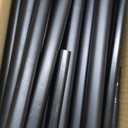 Over The Table Rod Stand with Clamps Adjustable 31"-110'' Length 31"-64" Height Table Balloon Arch Stand with Storage Bag Metal Decorating Rod for Table Hanging (Black)