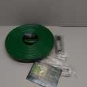 Jin&Bao Sprinkler Hose with Holes 50FT, Heavy Duty Watering Garden Hose, High-Efficiency Sprinklers System for Lawn and Garden with Staples