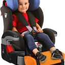Aurya Car Seat Foot Rest for Kids, Leg Rest for Kids Car Seat, Car Foot Rest with Adjustable Straps, Car Seat Accessories for Toddlers' Booster Seat, 6×6×15.5 inches