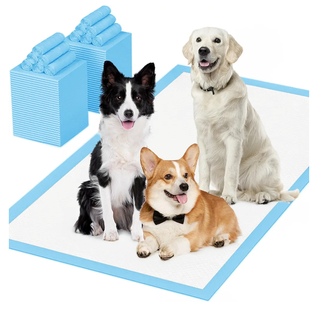 Puppy Pee Pads for Dogs 28"x44" 40 Count, Dog Pee Pads Extra Large, Leak-Proof & Super Absorbent, Thicken Disposable Potty Pads Puppy Training Pads for Cats Rabbits