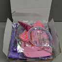 Meland Princess Dress Up - Dress Up Clothes for Girls with Toys,Christmas Birthday Gift for Toddler Girls 3,4,5,6,7,8 Years (Pink)