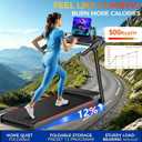 Treadmills for Home with Incline Walking Pad Treadmill with Handle Bar