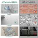 3/4" x 5-1/2" Concrete Anchors (10 Pack) 3/4 inch Wedge Anchors Bolts Zinc Plated