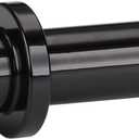 Podavelle 3/8 Hose Barb to 3/8 SAE Quick Connect Disconnect Male Fuel Fitting Adapter Aluminum Black