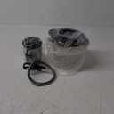 GANIZA Food Processors, Electric Food Chopper with Meat Grinder & Vegetable Chopper - 2 Bowls (8 Cup+8 Cup) with Powerful 450W Copper Motor - Includes 2 Sets of Bi-Level Blades for Fruits/Meat/Nuts