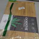 Bamboo Cutting Boards for Kitchen, Extra Large Wood Cutting Board with Deep Juice Groove and Handle Heavy Duty Chopping board, Kikcoin, 17.6" x 12"