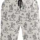 Men's Swim Trunks Board Shorts Quick Dry Swimsuit Swimwear Holiday Party Bathing Suit (S)