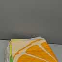 Summer Fruit Throw Pillow Covers 26''x26'' Set of 4, Lemon Watermelon Kiwifruit Orange Pillowcase Colorful Printed Cushion Covers for Couch Sofa Bedroom Farmhouse Garden Patio Decorative