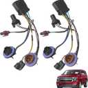15950809 Headlight Headlamp Socket Wiring Harness Fit for 2007-2014 Chevy Tahoe Suburban Avalanche GM SUV Replace OEM 15782377, Front Right or Left Lamp Socket Wire