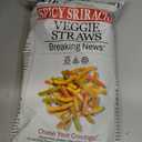 The Daily Crave Spicy Sriracha Veggie Straws, Crunchy Veggie, 5.5oz (Pack Of 8) Gluten-Free, Non-GMO, Kosher, Crunchy, Vegan