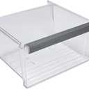 Whirlpool W11162443 SxS Refrigerator Crisper Drawer - New Genuine OEM + FSP Part (replaces W11046494)