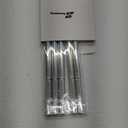 5 Pcs Golf Club Extensions Steel Shaft for Iron Wooden Golf Repair and Replacement of Equipment Parts (Fits 0.58 Inch Outer Diameter)