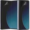 [3+3] for Samsung Galaxy Z Fold 7, EPU+TPU Anti-Glare Matte Screen Protector, 3 Pack Inside + 3 Pack Front, Anti-Fingerprint, Self-Healing, Bubble Free Easy Installation with Alignment Applicator