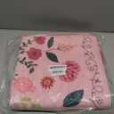 Office Chair Mat for Hardwood Floor 36"X 48" Office Rugs for Rolling Chairs Computer Desk Chair Non-Slip Boho Floral Protector Mats for Hard Floor & Tile Floor Decor (Pink Boho Flowers)