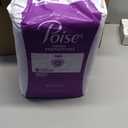 Poise Incontinence & Postpartum Pads for Bladder Leaks, 4 Drop Moderate Absorbency, Regular Length, 132 Count