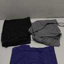 3 Pack Women Maternity Pants Wide Leg Over The Belly Lounge Loose Casual Pregnancy Pajama Trousers with Pockets, S