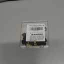 Straw Covers for Stanley Cup Accessories: Black Decorations for Stanley 30 oz & 40 oz Tumbler with Handle, Bling Letter Charms and Flower Silicone Straw Cap Topper, Trendy Stuff for Teen Girls & Women